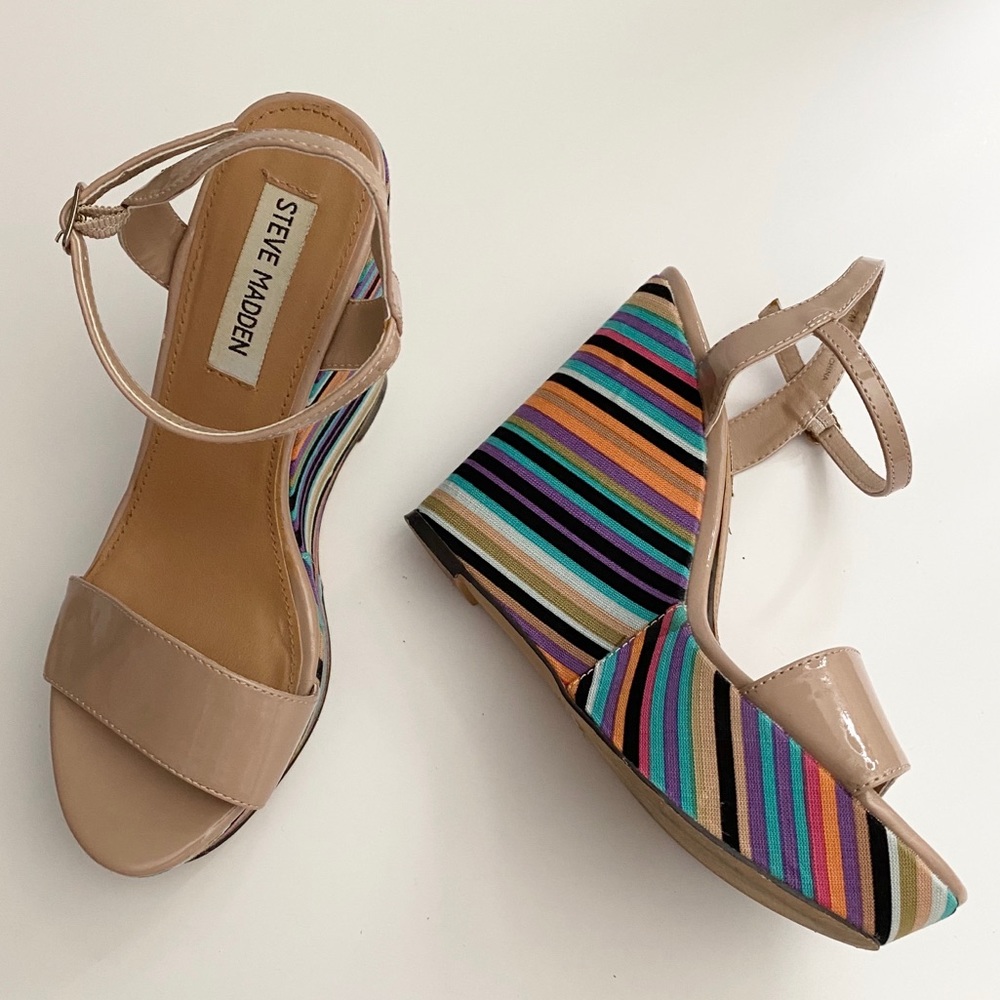 ‼️SOLD‼️ Steve Madden Wedges